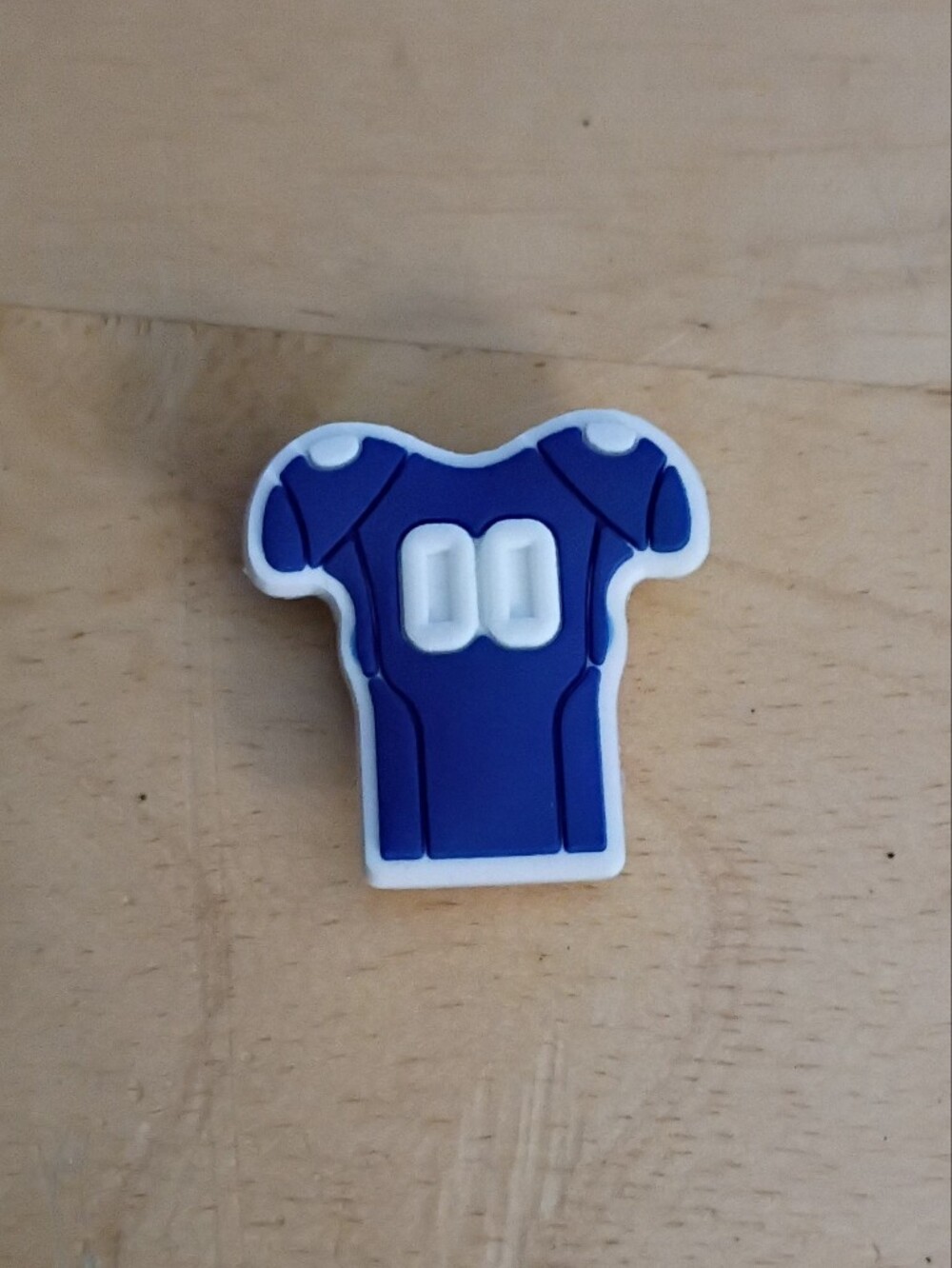 10 for $10 Jibbitz Croc Charm - Football Sports Jersey Blue 00 - New Charm 9
